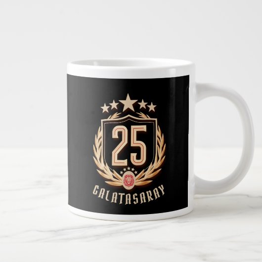 Galatasaray 2025 優勝ポスター ジャンボコーヒーマグカップ (右)