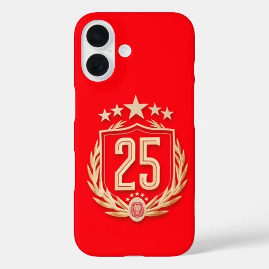 Galatasaray 2025 優勝ポスター Case-Mate iPhoneケース (裏面)