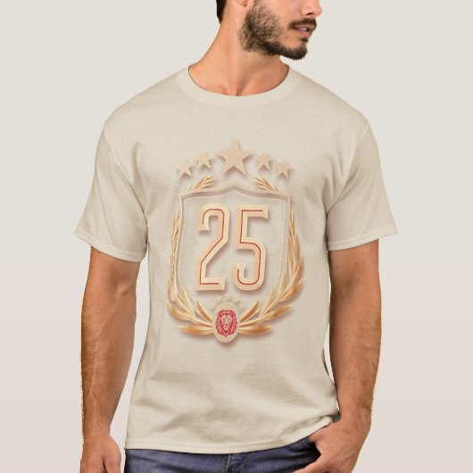 Galatasaray 2025 優勝ポスター tシャツ (正面)