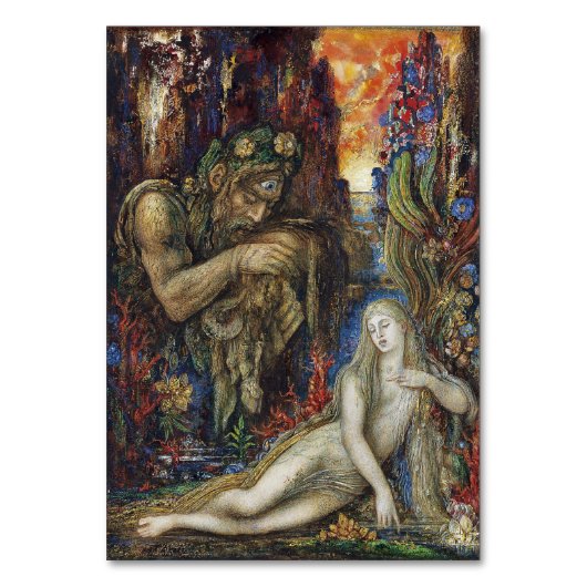 Galateaのギュスターヴ・モロー著フランスのな記号学者の芸術 テーブルナンバー (正面)