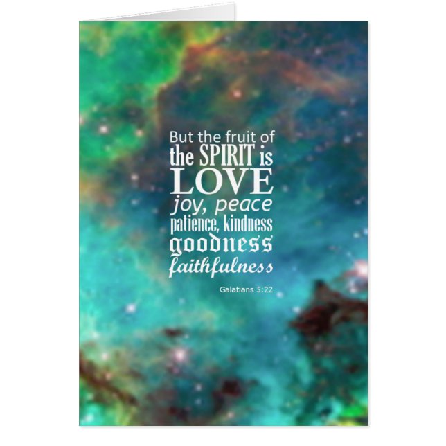 Galatiansの5:22 (正面)