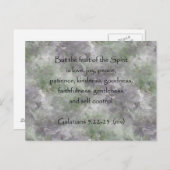 Galatiansの5:22 -精神の23の~のフルーツ ポストカード (正面/裏面)