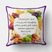 Galatians 5:22-23 Poster クッション (裏面)