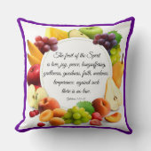 Galatians 5:22-23 Poster クッション (正面)