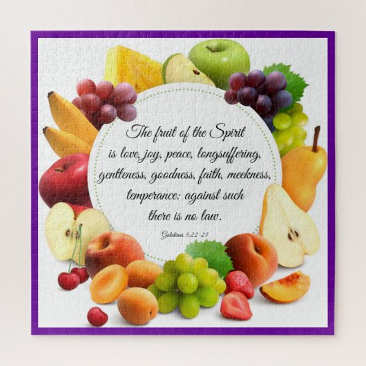 Galatians 5:22-23 Poster ジグソーパズル (縦)