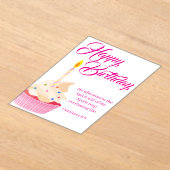 Galatians 6:8 Christian Birthday Greetings アクリル招待状 (レイダウン)