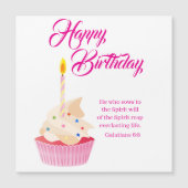 Galatians 6:8 Christian Birthday Wishes (正面)