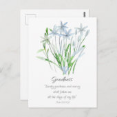 Galatians Fruit of the Spirit Goodness Scripture  ポストカード (正面/裏面)