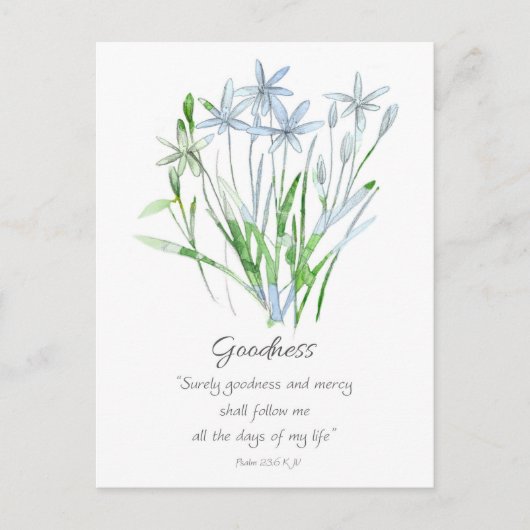 Galatians Fruit of the Spirit Goodness Scripture  ポストカード (正面)