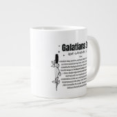 GALATIANS GUY クリスチャン ジャンボコーヒーマグカップ (正面右)