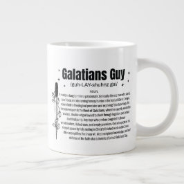 GALATIANS GUY クリスチャン ジャンボコーヒーマグカップ