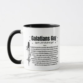 GALATIANS GUY 11oz 二色コーヒーマグ マグカップ