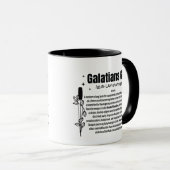 GALATIANS GUY 11oz 二色コーヒーマグ マグカップ (正面右)