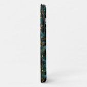 Galaxies Black Blue & Copper Case-Mate iPhoneケース (裏面/左)