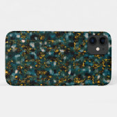 Galaxies Black Blue & Copper Case-Mate iPhoneケース (裏面(横))