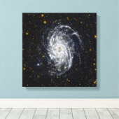 Galaxis NGC 6744 キャンバスプリント (インサイチュ (ウッドフロア))