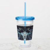 Galaxy Acrylic Pour Tumbler アクリルタンブラー (右)