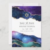 Galaxy Agate Bat Mitzvah セーブザデート (正面)