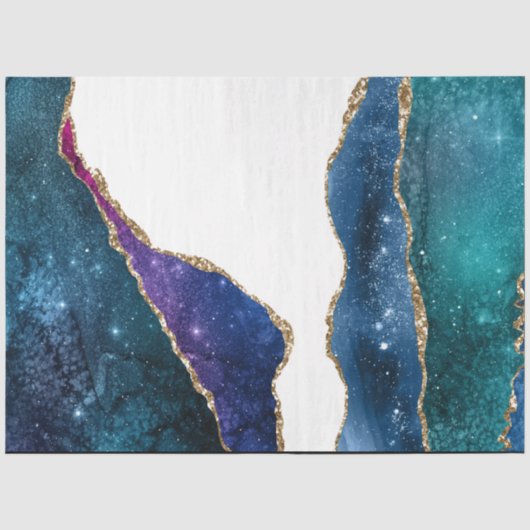 Galaxy Agate Series Design 3 薄葉紙 (正面)