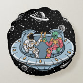 Galaxy Buddies ラウンドクッション (裏面)