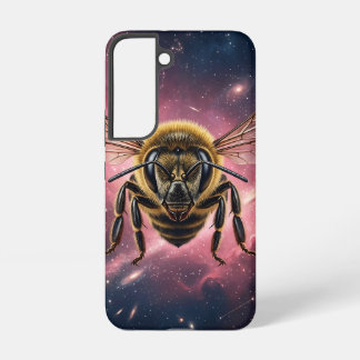 Galaxy Case – 夢のようなハチと星の宇宙アート Samsung Galaxy S22ケース