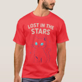 Galaxy Cat – Lost in the Stars Tシャツ (正面)