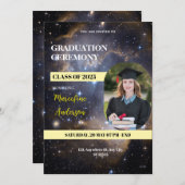Galaxy Class of 2025 Ceremony Invite 招待状 (正面/裏面)