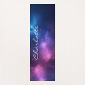 Galaxy Cosmic Energy & Meditation カスタム ヨガマット (正面)
