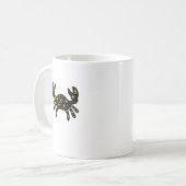 Galaxy Crab Zodiac Constellation Mug コーヒーマグカップ (正面左)