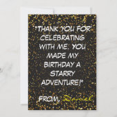Galaxy Explorers – Kids Thank You Card サンキューカード (裏面)
