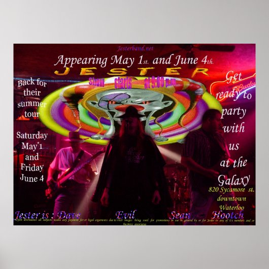 galaxy gig larger ポスター (正面)