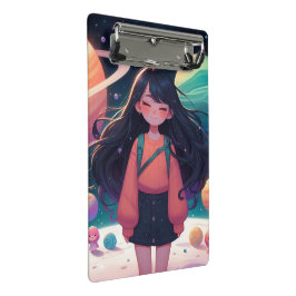 Galaxy girl ミニクリップボード