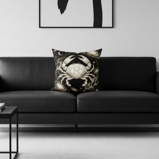 Galaxy Home Decor Cancer Zodiac Celestial クッション