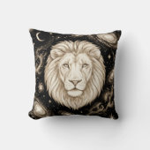 Galaxy Home Decor Leo Zodiac Celestial クッション (正面)