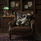 Galaxy Home Decor Scorpio Zodiac Celestial クッション