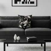 Galaxy Home Decor Scorpio Zodiac Celestial クッション