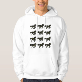 Galaxy Horse Print Sweatshirt – Personality Gift パーカ