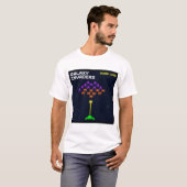 Galaxy Invaders T-Shirt Tシャツ (正面フル)