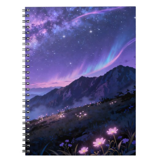 Galaxy Mountain Notebook ノートブック (正面)