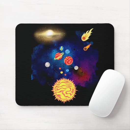 Galaxy mouse pad マウスパッド (マウス)