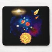 Galaxy mouse pad マウスパッド (正面)