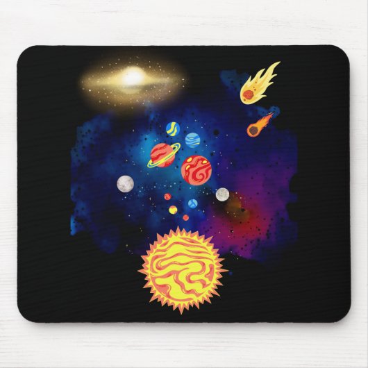 Galaxy mouse pad マウスパッド (正面)