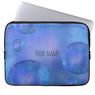 Galaxy Nebula Laptop Sleeve case Custom Name  ラップトップスリーブ