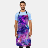 Galaxy Night エプロン (着用した状態)