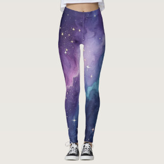 Galaxy Night Sky Starry Leggings レギンス