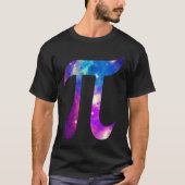 Galaxy Pi Symbol Space Math 's Tシャツ (正面)