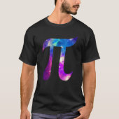 Galaxy Pi Symbol Space Math 's Tシャツ (正面)