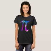 Galaxy Pi Symbol Space Math 's Tシャツ (正面フル)