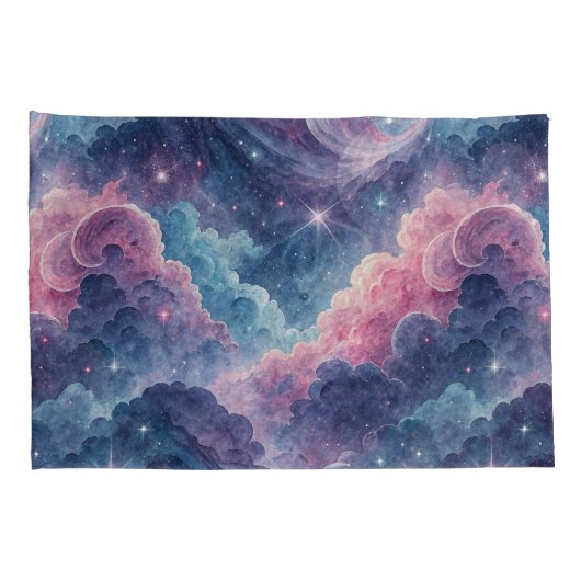 Galaxy Pillowcases – Space Themed Pillow Covers Ma 枕カバー (裏面-右)
