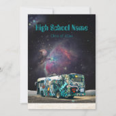 Galaxy psychedelic hippie van monogram シーズンカード (正面)